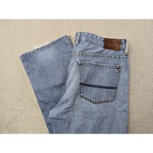 Tommy Bahama Authentic Mens Jeans 32x30 Light Wash Straight Leg Denim